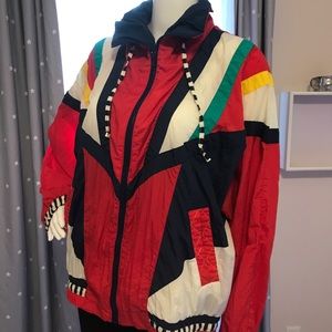 River Edge™️ Vintage 80s unisex windbreaker